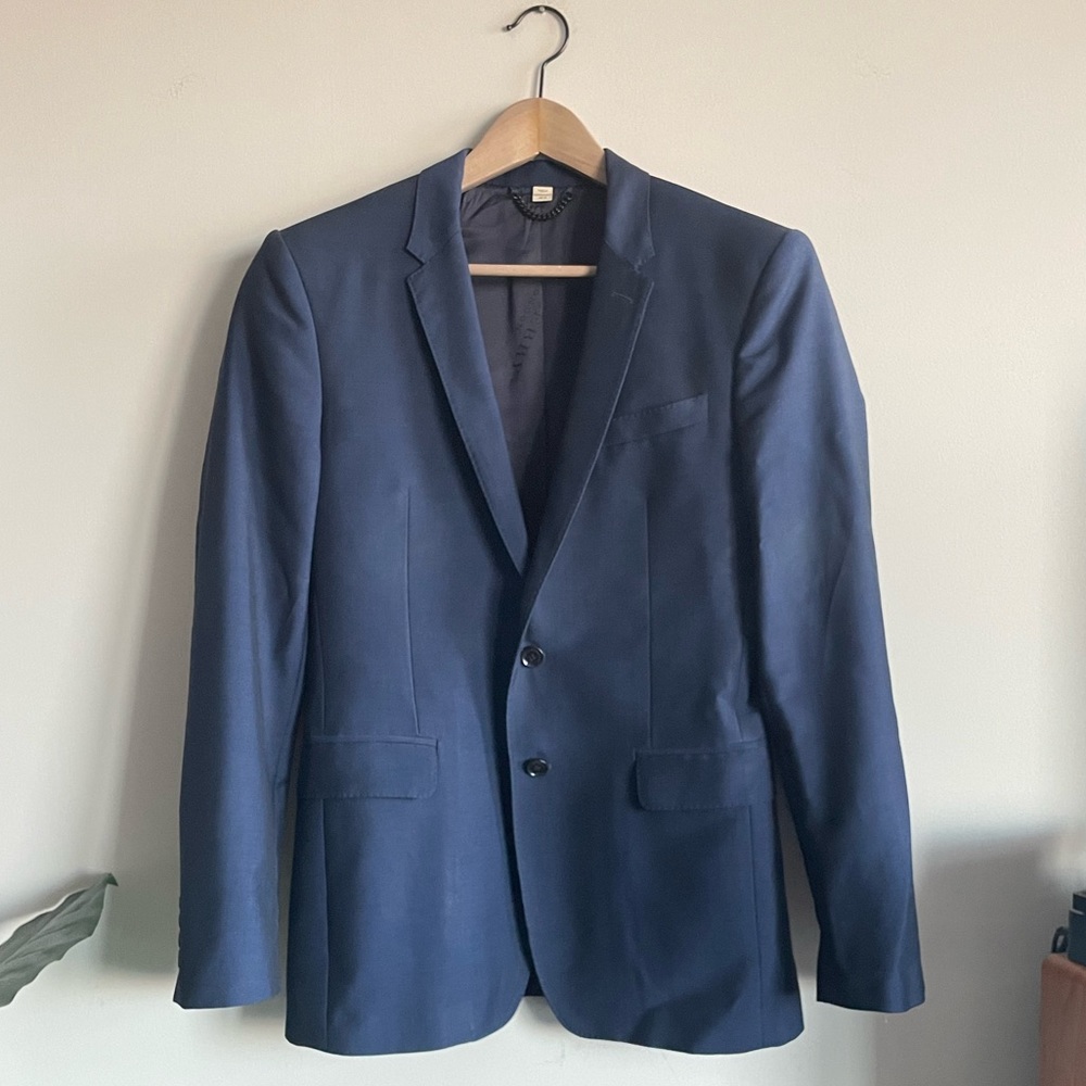 Burberry navy blue Blazer